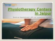 Searching For Physiotherapy Centers in Jaipur