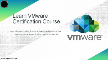 VM WARE TRAINING