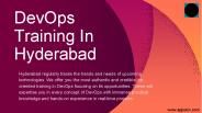 DEVOPS IN HYDERABAD
