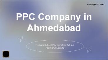 PPC COMPANY IN AHMEDABAD