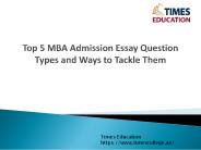 Best MBA Colleges in Sharjah