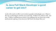 PPT – Full Stack Developer PowerPoint presentation | free to download ...