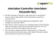 Interlaken Controller-Interlaken FEC(ILKN FEC)