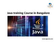 Java training