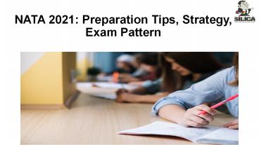 NATA 2021: Preparation Tips, Strategy, Exam Pattern