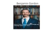 Benjamin Gordon Capital Grant