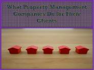 What Property Management Companies Do for Their Clients