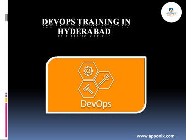 Devops Training In Hyderabad