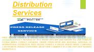 Online Press Release Distribution PPT