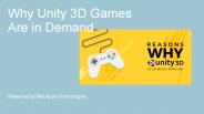 Why Unity 3D games are in demand