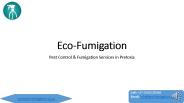 Eco-Fumigation | Pest Control & Fumigation Services in Pretoria