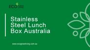 Stainless Steel Lunch Box Australia