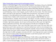 EZ Profit Pages Review