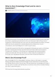 zero-knowledge proof