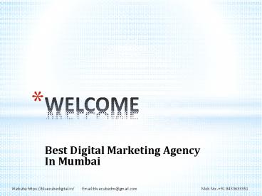 Best Digital Marketing agency in Mumbai
