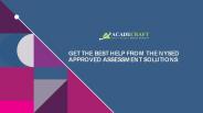 NYSED approved assessment services