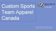 Custom Sports Apparel