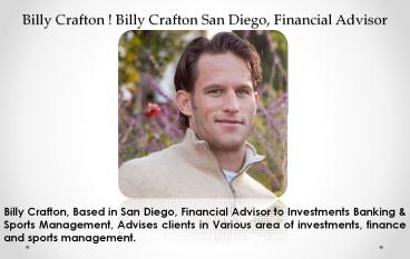 Billycraftonwealthmanagement.com | Billy Crafton