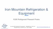 Why R290 Refrigerant is the Better Choice
