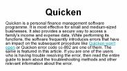 Quicken Error Cc 892