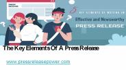key elements of press release