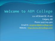 ABM College - Diploma Courses Calgary