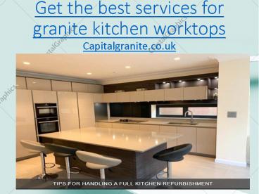 Granite Worktops