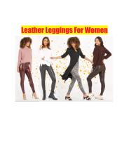 Leather Leggings For Women