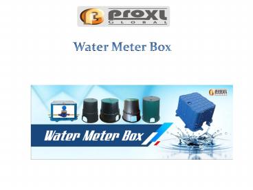 A Top Water Meter Box