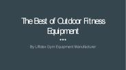 Outdoor Fitness Equipment