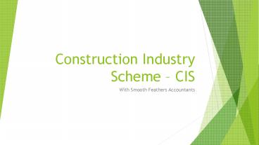 Construction Industry Scheme – CIS With Smooth Feathers Accountants