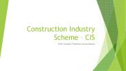 Construction Industry Scheme – CIS With Smooth Feathers Accountants