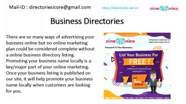 Business Directories