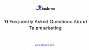 10 faq on telemarketing