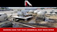 Warning Signs That Your Commercial Roof Needs Repair