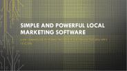 Online Marketing Tools