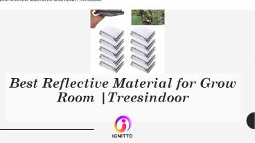 Best Reflective Material for Grow Room
