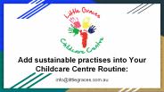 Add Sustainability In Childcare With These Routine Activities:-