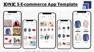 IONIC 5 E-commerce App Template