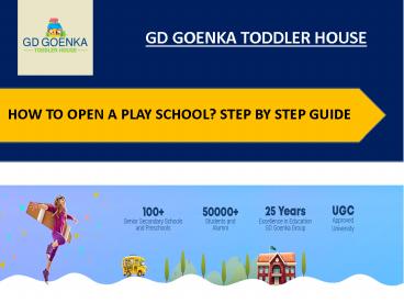 How to Open a Play School? Step by Step Guide