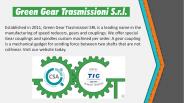 Gear Couplings Italy