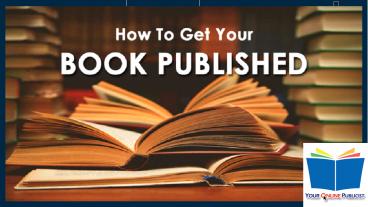 How to get your book publish