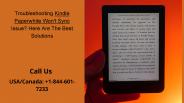 Easy Way To Fix Kindle Paperwhite Won’t Sync Problem