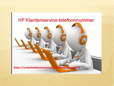 HP helpdesk nederland