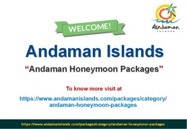 Best Andaman Honeymoon Packages