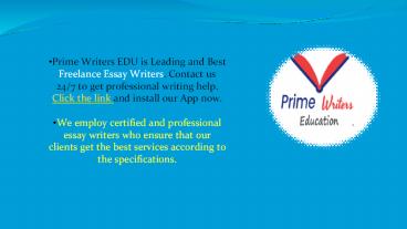 Get Online Assignment Help | Prime Writers Edu