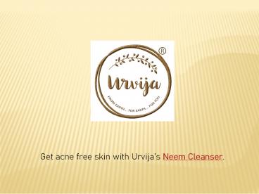 urvija neem cleanser