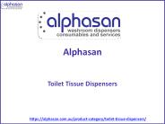 Toilet Tissue Dispensers - Alphasan