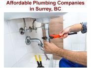 Affordable Plumbing Companies in Surrey, BC