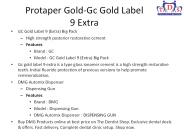 Protaper Gold-Gc Gold Label 9 Extra